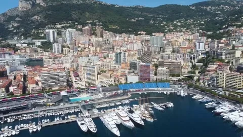 Monte Carlo. Luxury and Elegance in Monaco Stock Footage 340912648