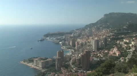 Monte Carlo in Monaco Stock Footage 12517975