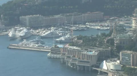 Monte Carlo in Monaco 動画素材 12531851
