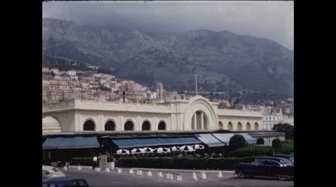 Monte Carlo Mountains  Stock Footage 48187565
