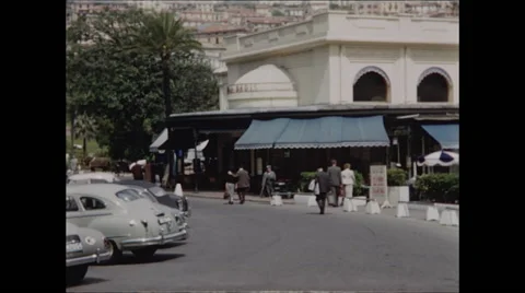  Monte Carlo Restaurant Stock Footage 48187532