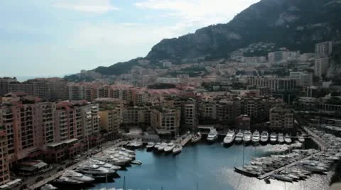 Monte carlo skyline 스톡 동영상 12708999