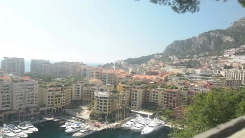 Monte Carlo Skyline Stock Footage 142590454