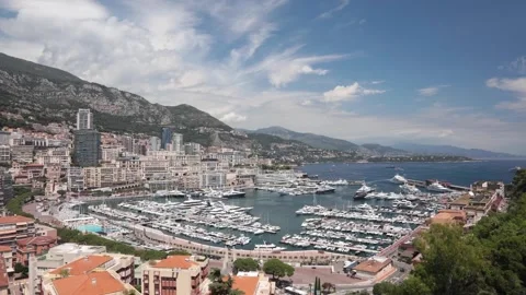 Monte Carlo Time lapse Stock Footage 134816122