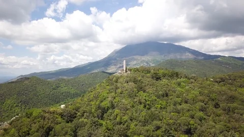 Monte Cassino Hills Stock-Footage 121397268