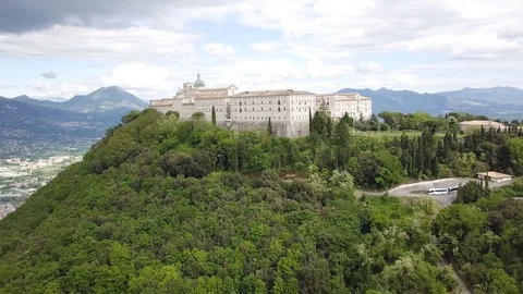 Monte Cassino Monastery Stock-Footage 121396972