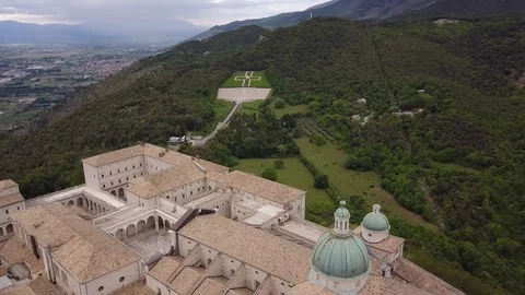 Monte Cassino Monastery Видео 121397052