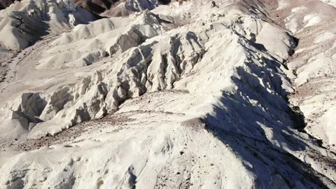 Monte Cristo Range Aerial Drone Western Nevada Stock Footage 134763101