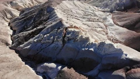 Monte Cristo Range Formations and Wilderness Aerial Stock Footage 134765380
