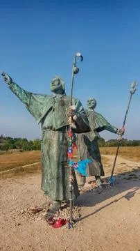 Monte do Gozo Foto stock