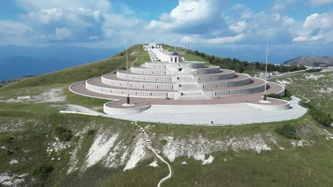 Monte grappa 스톡 동영상 344821048