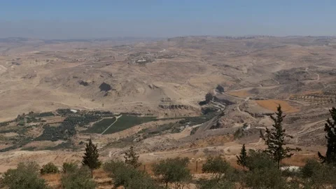 Monte Nebo, Jordan 4k Stock Footage 163288961