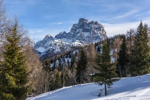 Monte Pelmo in the Dolomites 写真素材