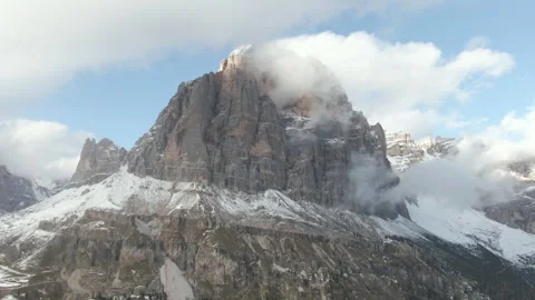 Monte Tofana Stock Footage 302900719