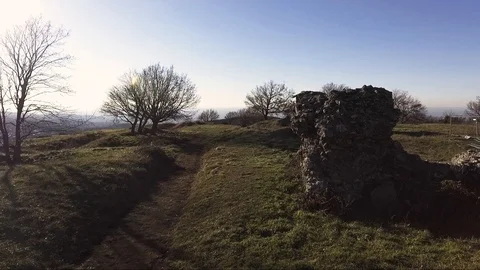 Monte Tuscolo 스톡 동영상 121383104