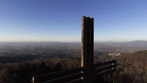 Monte Tuscolo 스톡 동영상 121383231