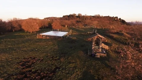 Monte Tuscolo 스톡 동영상 121383334