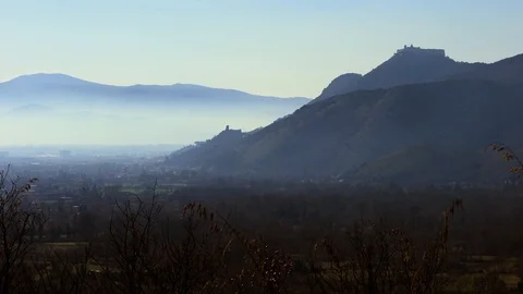 Montecassino, Benedictine monastery Stock Footage 126115042