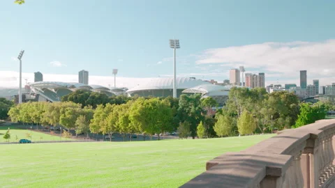 Montefiore Hill Adelaide view 4k Stock Footage 201296317