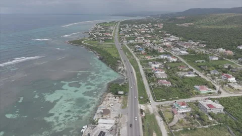 Montego Bay aerial Stock-Footage 335408527