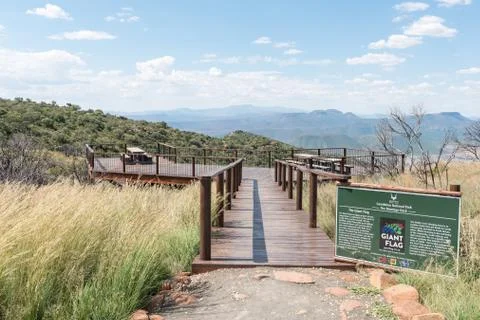 Montego deck viewpoint at the Valley of Desolation Stock Photos