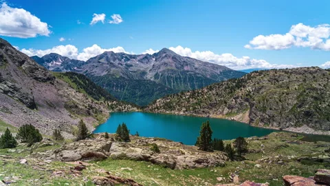 Monteixo Peak from Baborte Video stock 179142004