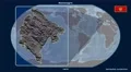 Montenegro - 3D tube zoom (Kavrayskiy VII projection) 4k or 4k+ Resolution