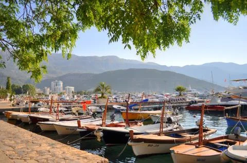 Montenegro Budva Fotos Stock