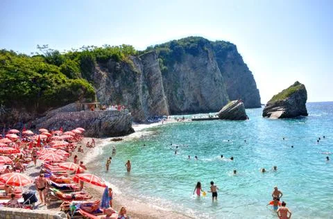 Montenegro Budva Fotos Stock