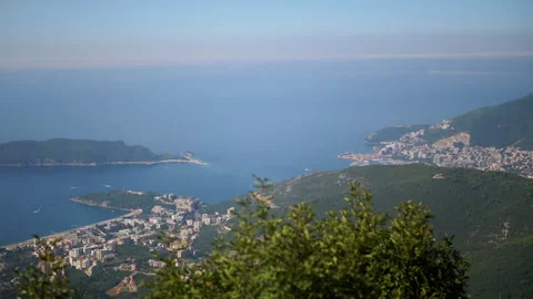 Montenegro Coastline View Stock-Footage 293252170