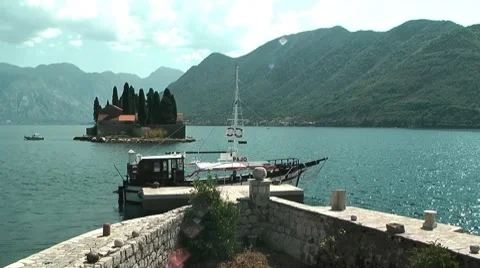 Montenegro. Perast Stock Footage 8153337