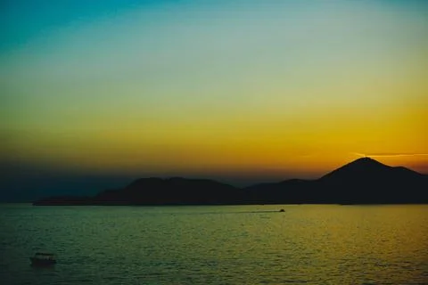 Montenegro Sunset Stock Photos