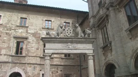 Montepulciano Stock Footage 12455718