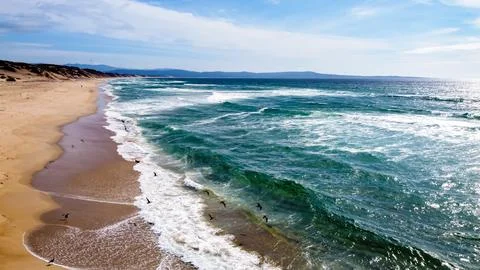 Monterey Beach Foto stock