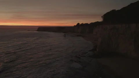Monterey Carmel State Beach 101 Stock Footage 276937433