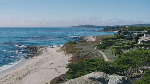 Monterey Carmel State Beach 5 Video stock 276940043