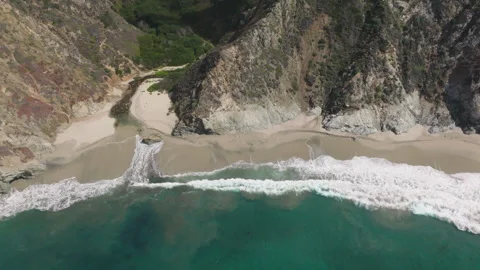 Monterey Carmel State Beach 52 Video stock 276939751