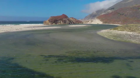 Monterey Carmel State Beach 67 Stock Footage 276940580