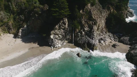 Monterey Carmel State Beach 80 Stock Footage 276941323