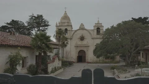 Monterey Mission Stock Footage 134420238