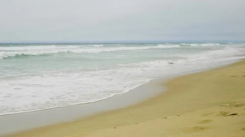 Monterey State Beach Stock Footage 244683259