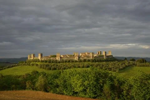 Monteriggioni Stock Photos