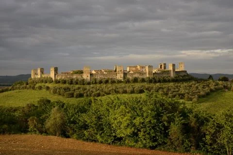 Monteriggioni Stock Photos