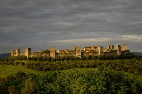 Monteriggioni Foto stock