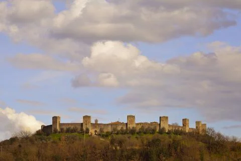 Monteriggioni Stock Photos