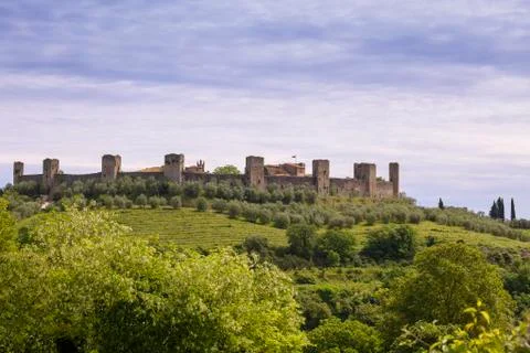 Monteriggioni Stock Photos