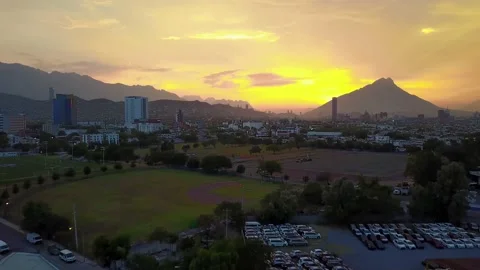 Monterrey sunset Stock Footage 169661498