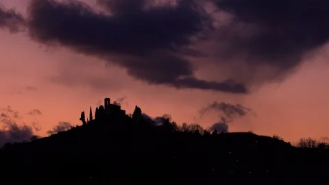 Montevecchia, Lombardy. Stock Footage 86004131