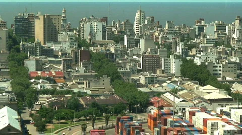 Montevideo, Uruguay Stock Footage