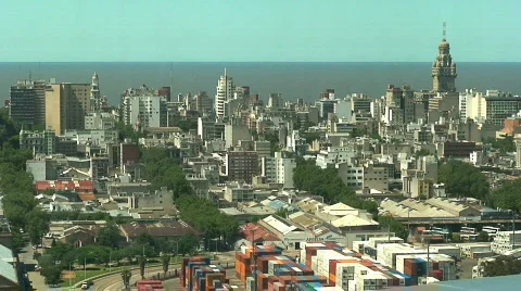 Montevideo, Uruguay Stock Footage